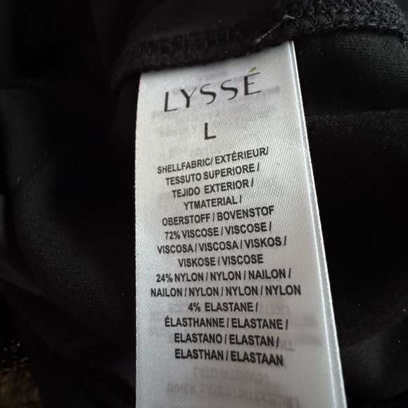 NWT Lysse leggings dressy sparkle sequins dark fairy soft stretchy double knit - Picture 7 of 10